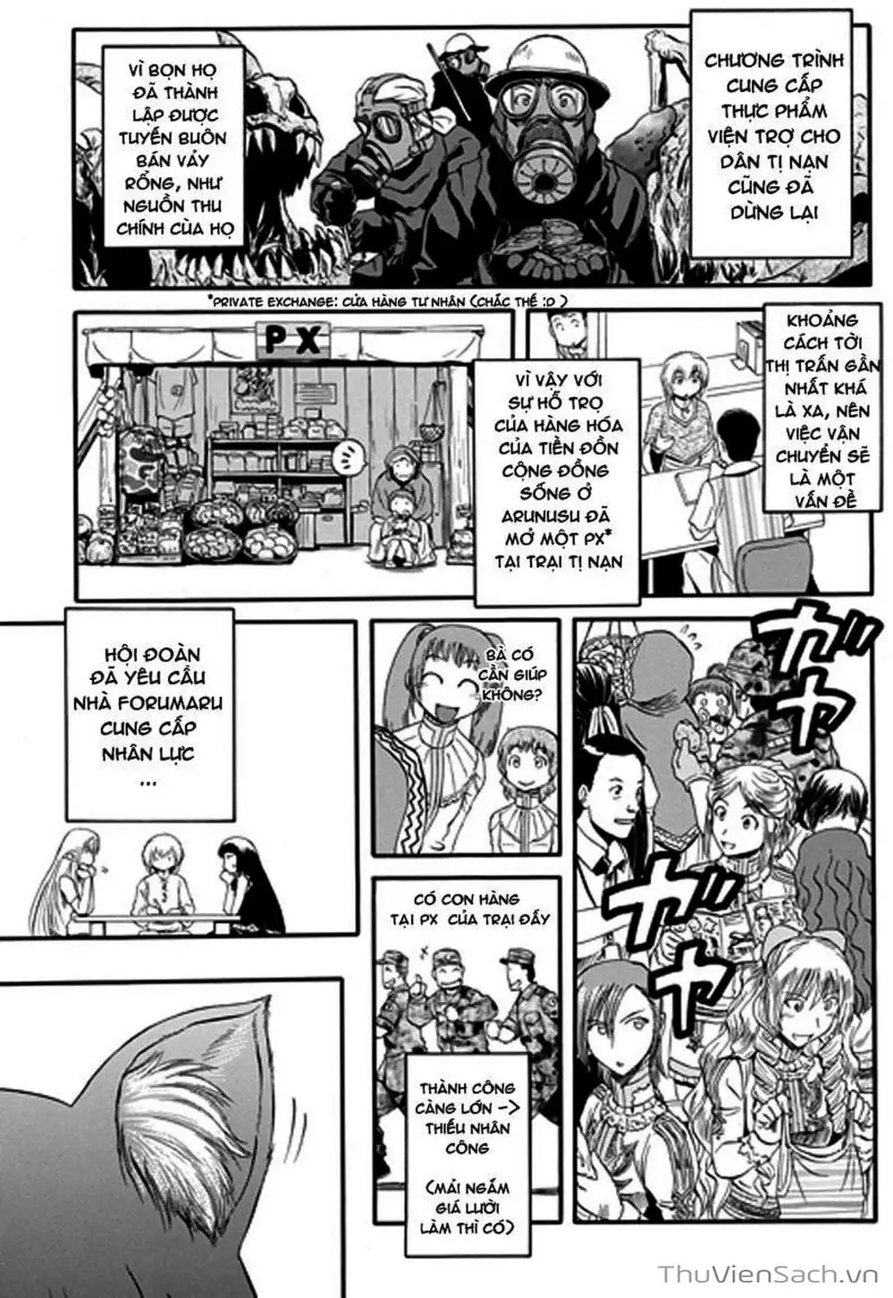 Truyện Tranh Phía Sau Cánh Cổng Bóng Tối Của Hư Không! trang 6