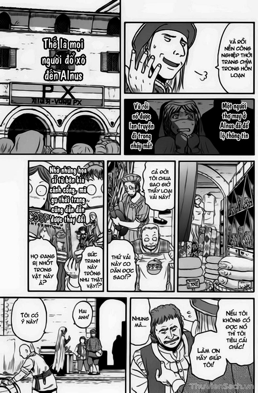 Truyện Tranh Phía Sau Cánh Cổng Bóng Tối Của Hư Không! trang 6