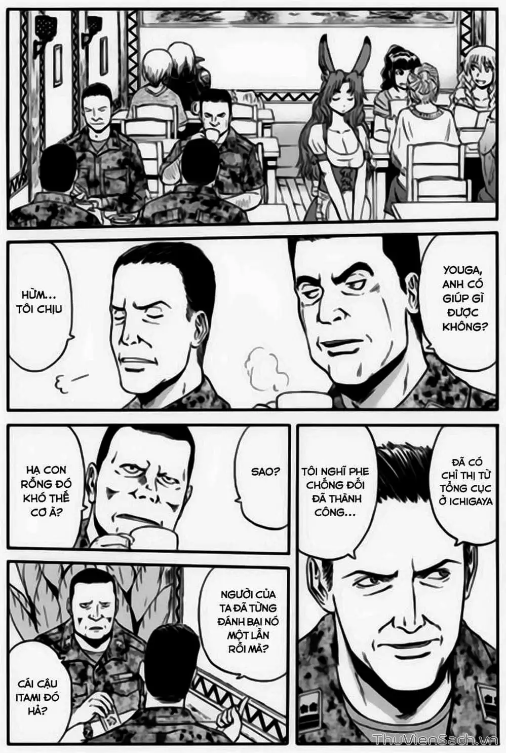 Truyện Tranh Phía Sau Cánh Cổng Bóng Tối Của Hư Không! trang 6