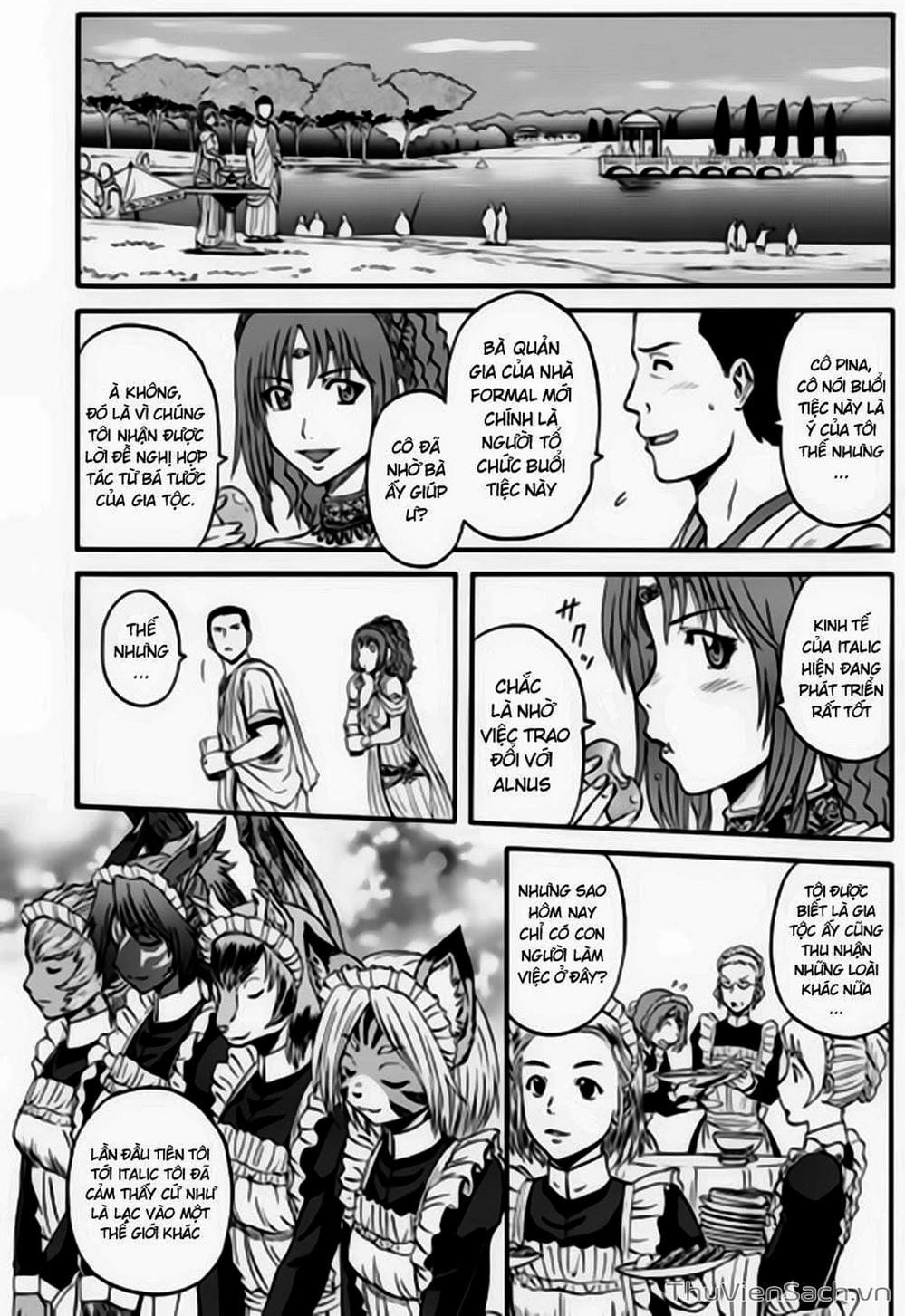 Truyện Tranh Phía Sau Cánh Cổng Bóng Tối Của Hư Không! trang 6