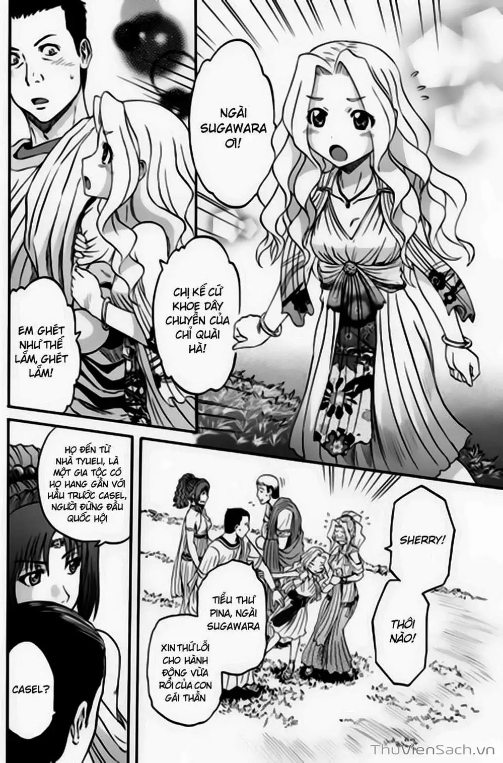 Truyện Tranh Phía Sau Cánh Cổng Bóng Tối Của Hư Không! trang 6