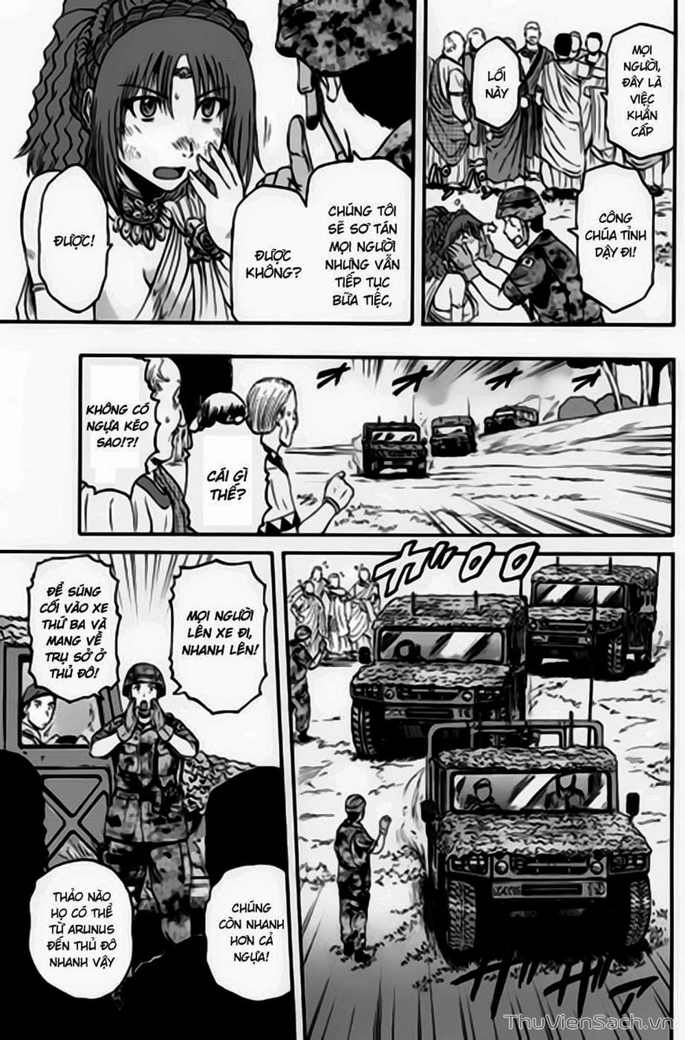Truyện Tranh Phía Sau Cánh Cổng Bóng Tối Của Hư Không! trang 6