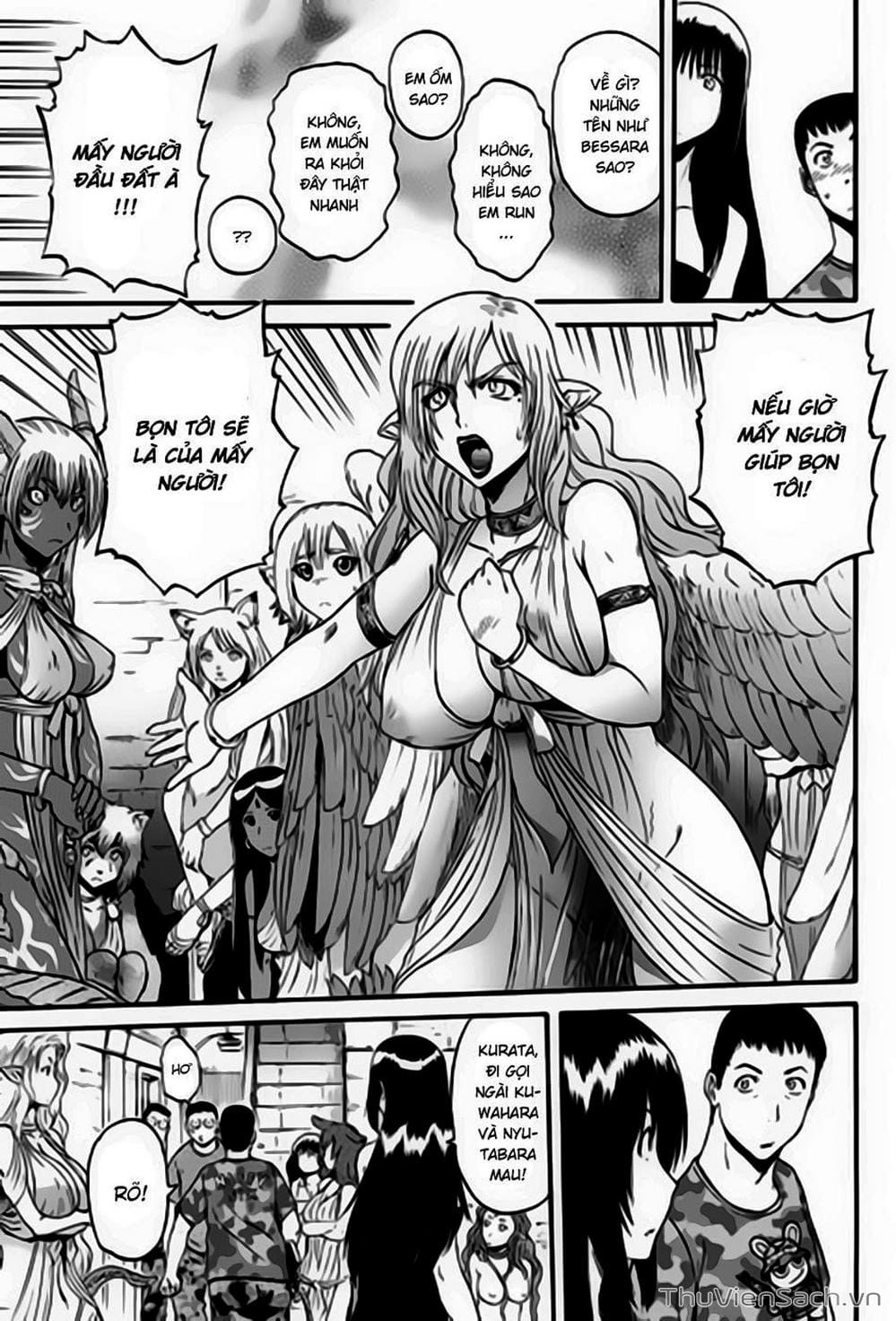 Truyện Tranh Phía Sau Cánh Cổng Bóng Tối Của Hư Không! trang 6