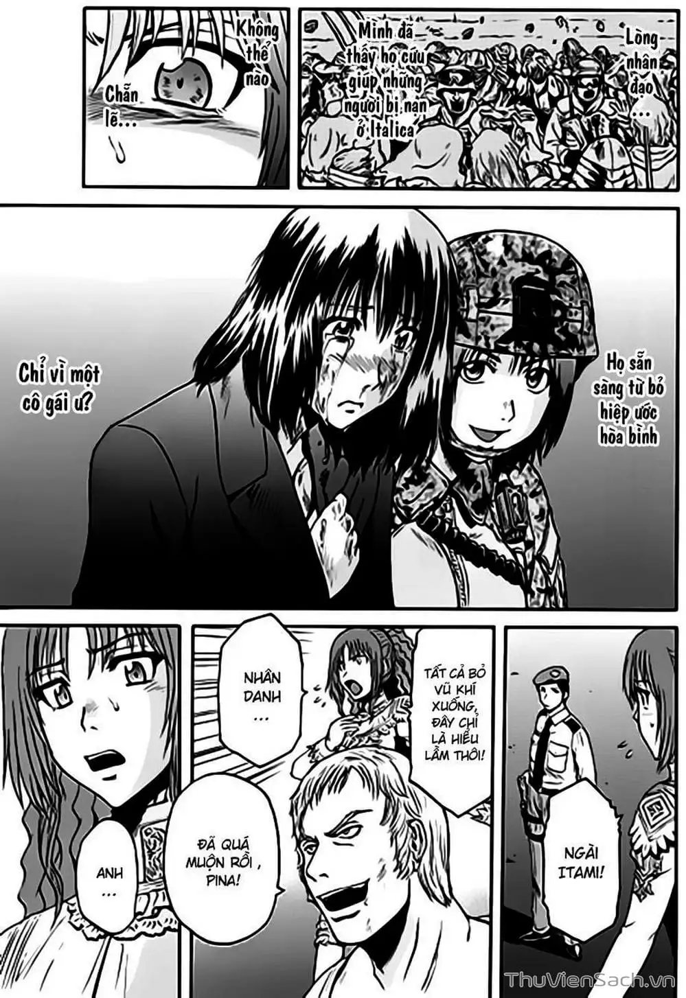 Truyện Tranh Phía Sau Cánh Cổng Bóng Tối Của Hư Không! trang 6