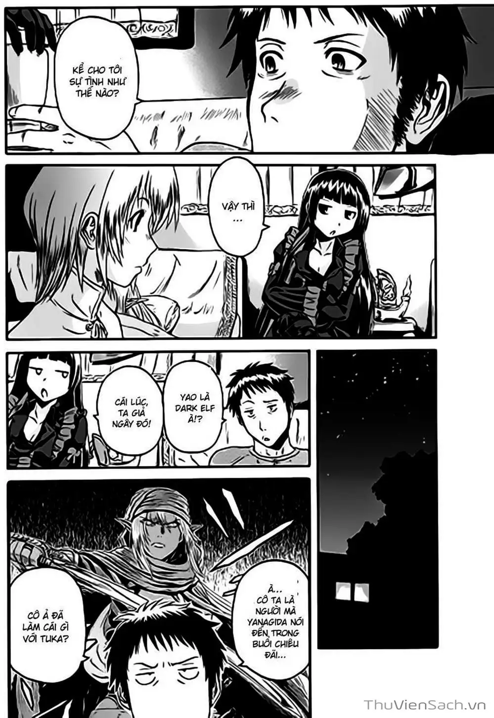 Truyện Tranh Phía Sau Cánh Cổng Bóng Tối Của Hư Không! trang 6