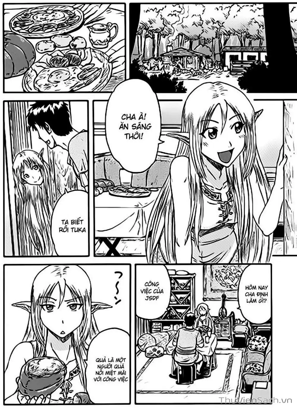 Truyện Tranh Phía Sau Cánh Cổng Bóng Tối Của Hư Không! trang 6