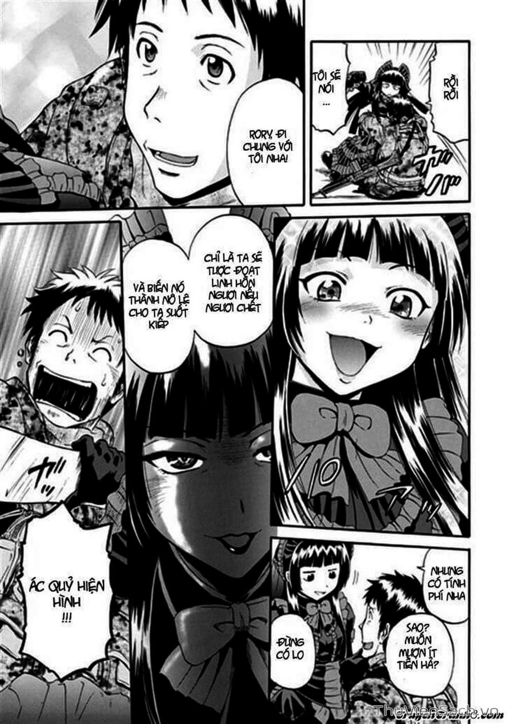 Truyện Tranh Phía Sau Cánh Cổng Bóng Tối Của Hư Không! trang 6