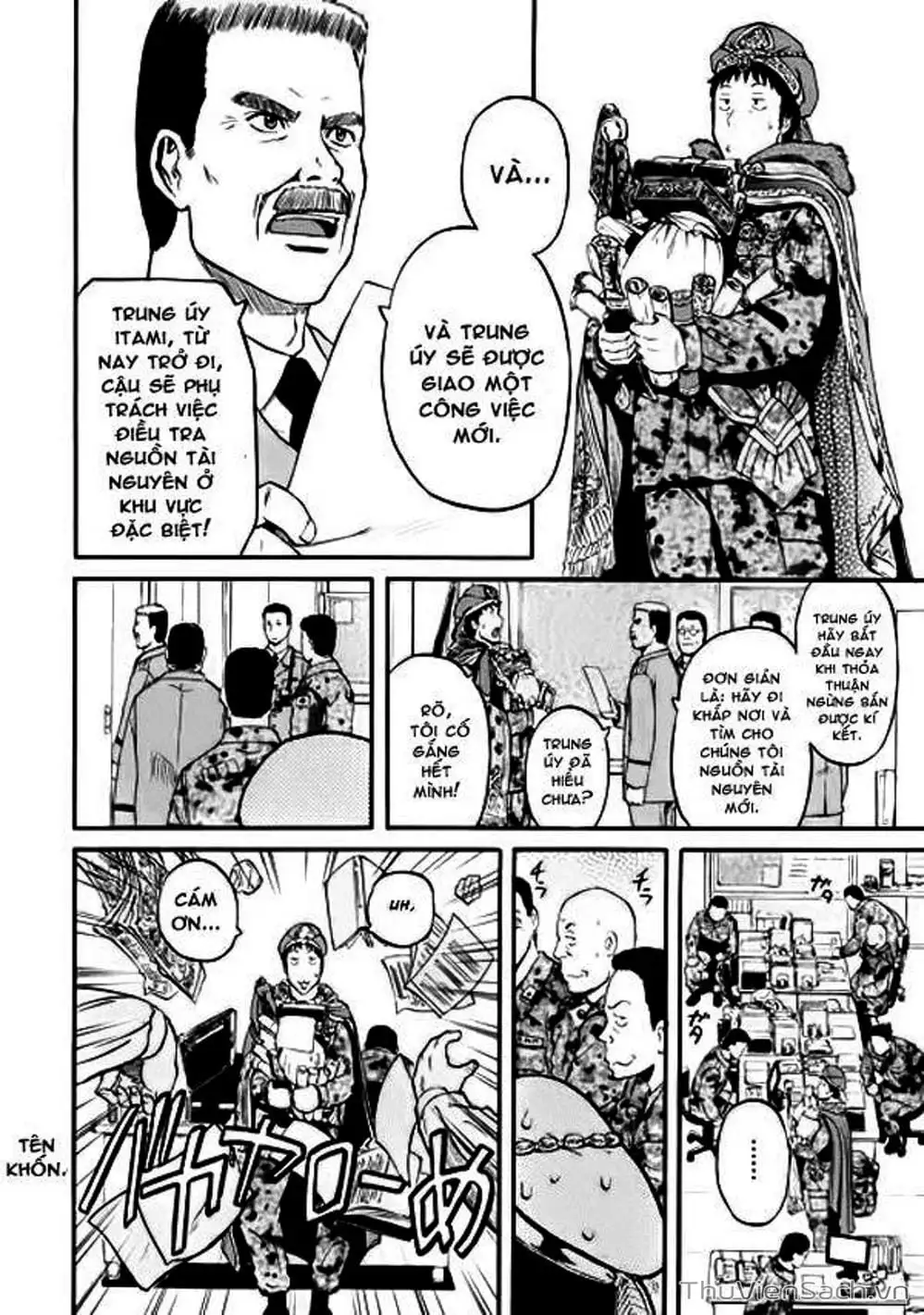 Truyện Tranh Phía Sau Cánh Cổng Bóng Tối Của Hư Không! trang 6