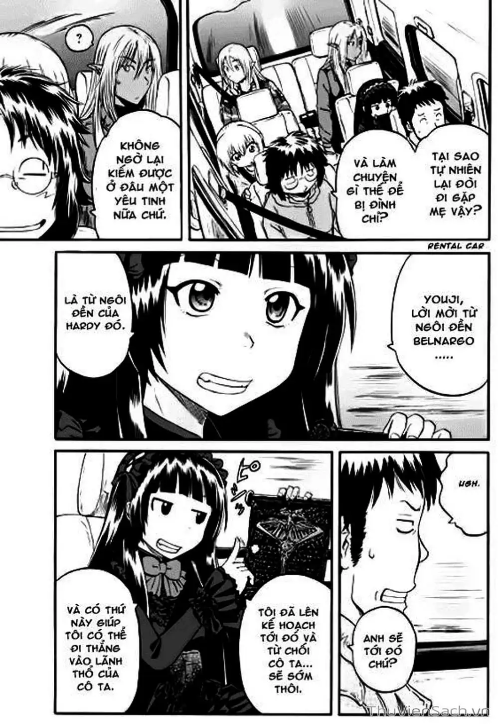 Truyện Tranh Phía Sau Cánh Cổng Bóng Tối Của Hư Không! trang 6