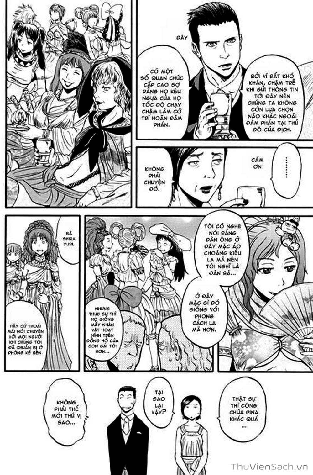 Truyện Tranh Phía Sau Cánh Cổng Bóng Tối Của Hư Không! trang 6