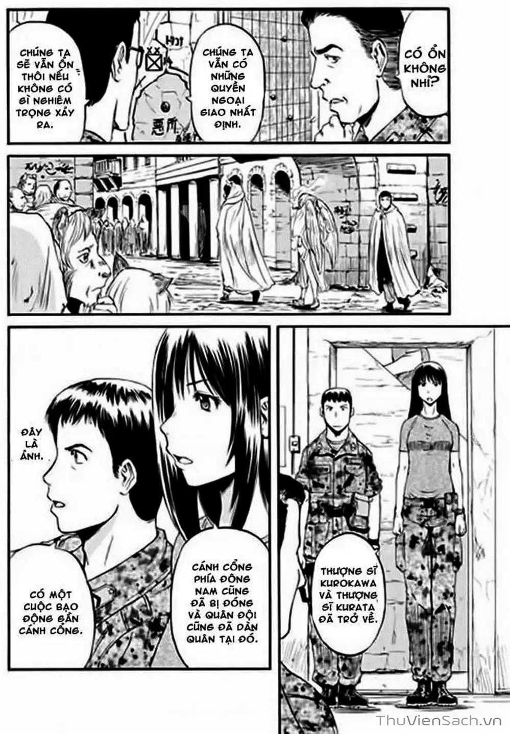 Truyện Tranh Phía Sau Cánh Cổng Bóng Tối Của Hư Không! trang 6