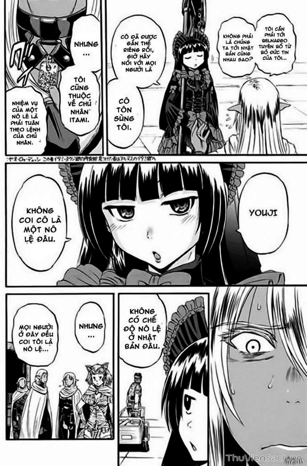 Truyện Tranh Phía Sau Cánh Cổng Bóng Tối Của Hư Không! trang 6