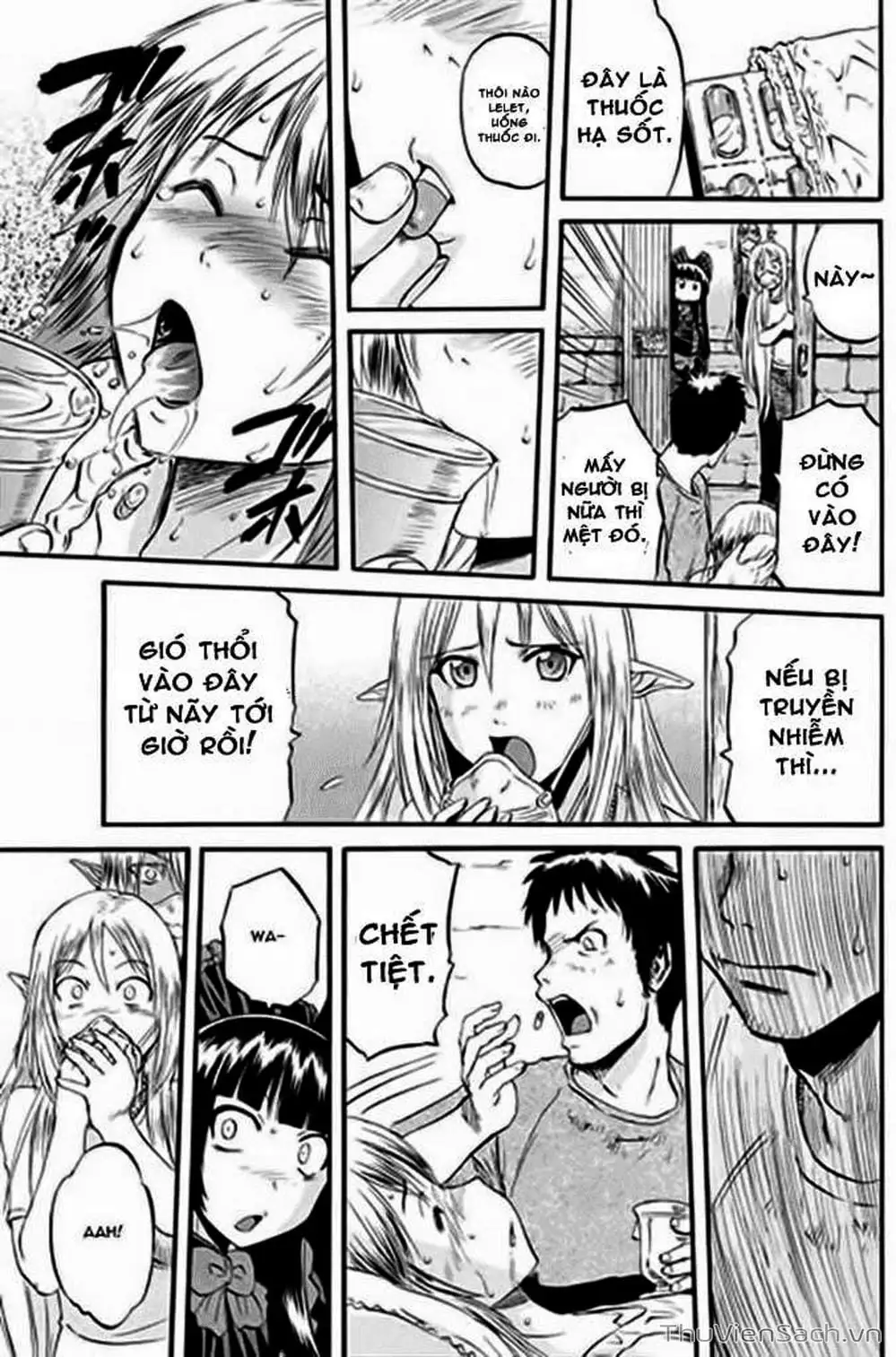 Truyện Tranh Phía Sau Cánh Cổng Bóng Tối Của Hư Không! trang 6