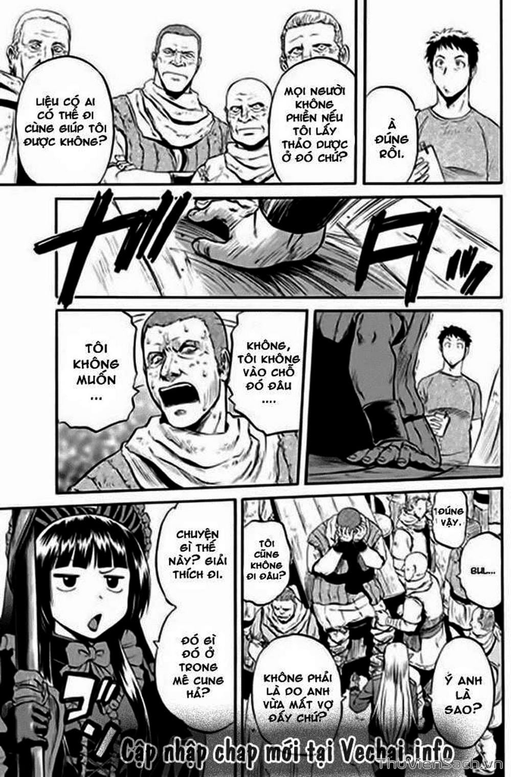 Truyện Tranh Phía Sau Cánh Cổng Bóng Tối Của Hư Không! trang 6