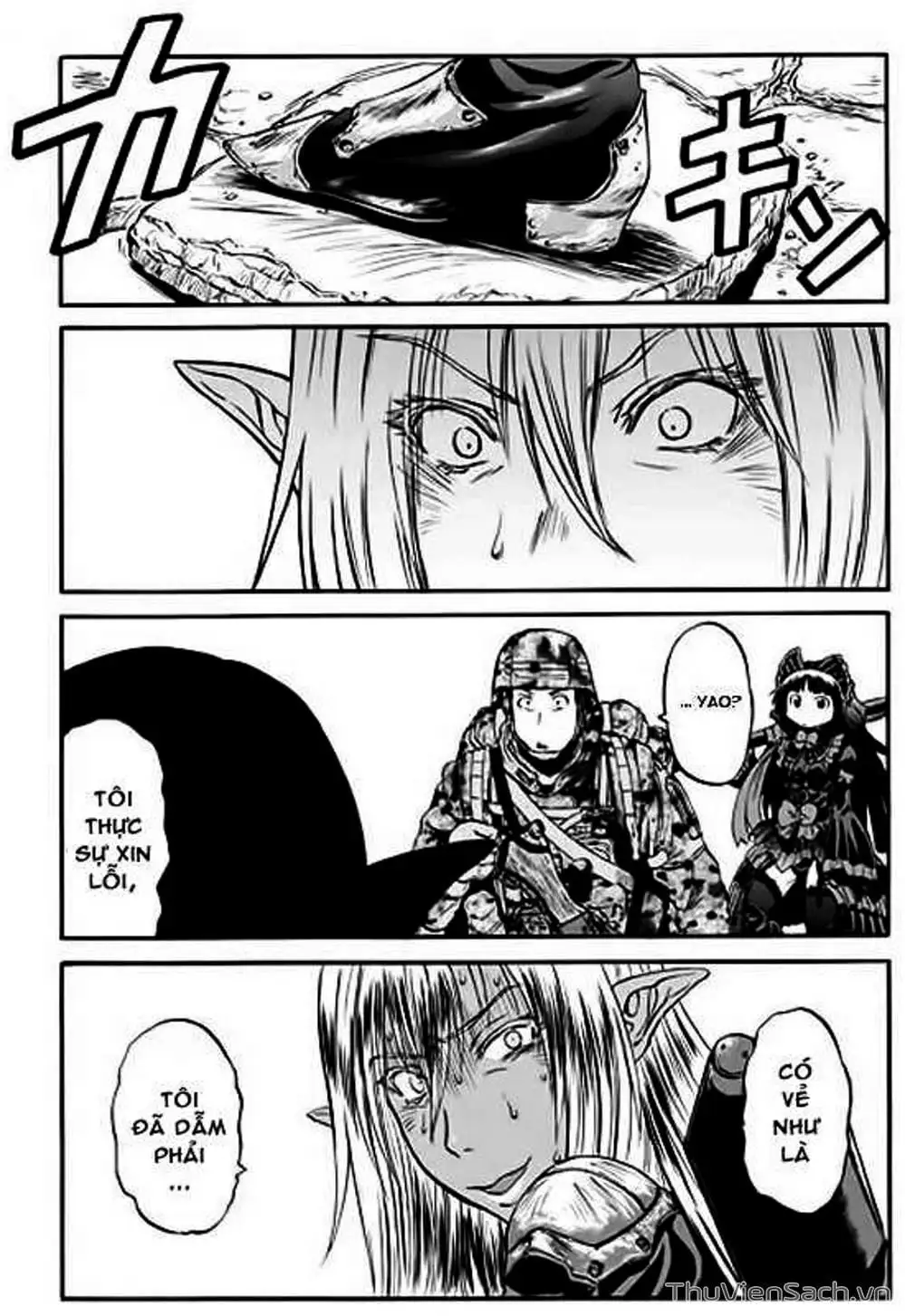 Truyện Tranh Phía Sau Cánh Cổng Bóng Tối Của Hư Không! trang 6