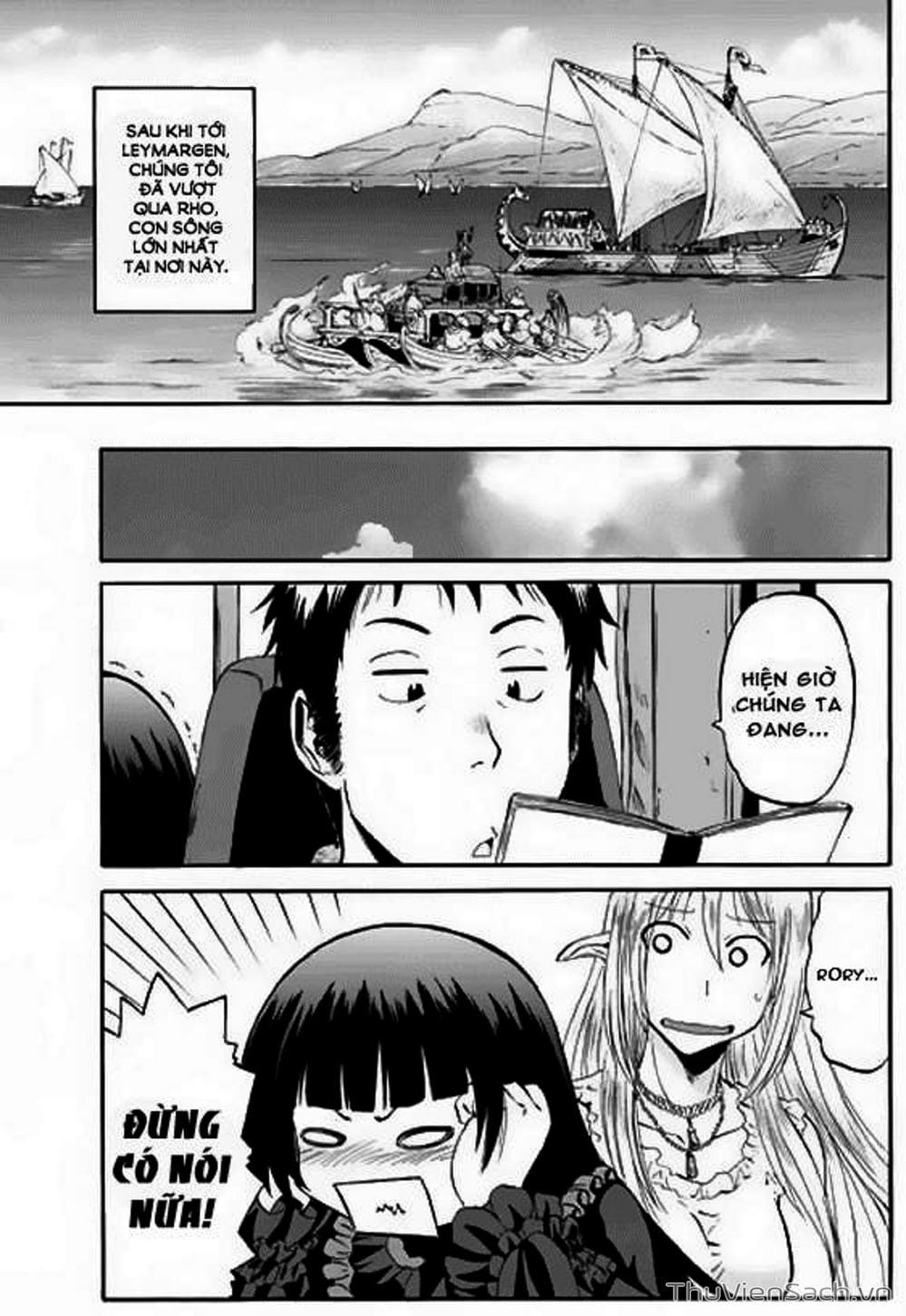 Truyện Tranh Phía Sau Cánh Cổng Bóng Tối Của Hư Không! trang 6