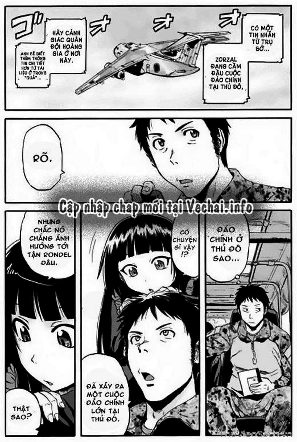 Truyện Tranh Phía Sau Cánh Cổng Bóng Tối Của Hư Không! trang 6