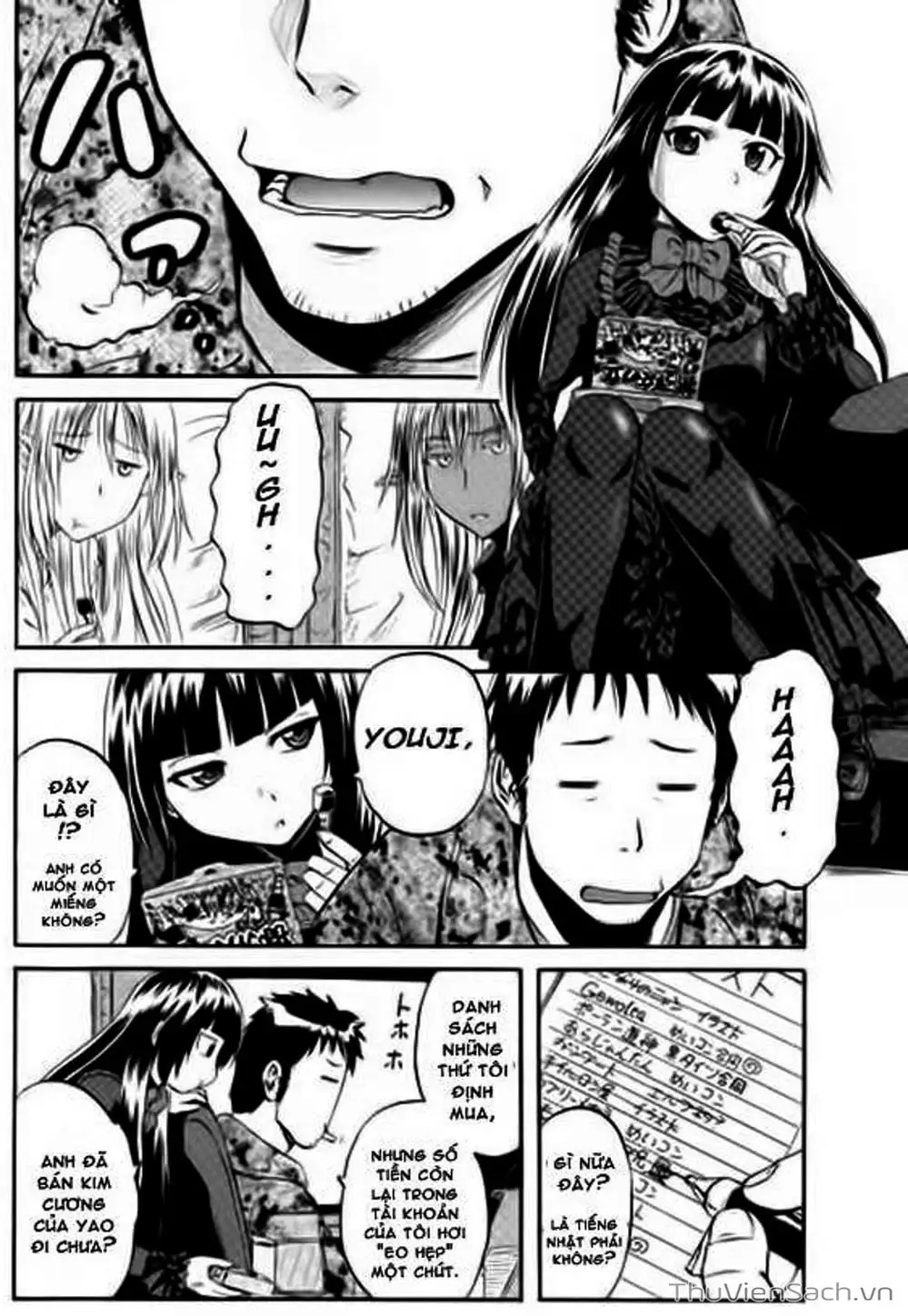 Truyện Tranh Phía Sau Cánh Cổng Bóng Tối Của Hư Không! trang 6