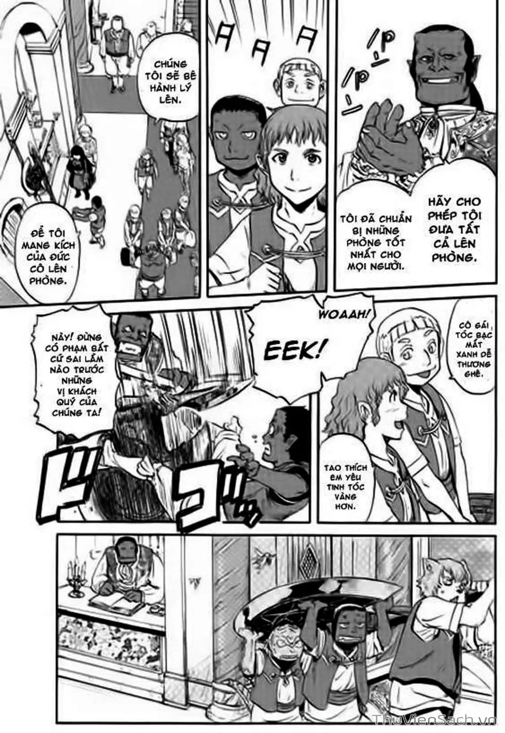 Truyện Tranh Phía Sau Cánh Cổng Bóng Tối Của Hư Không! trang 6