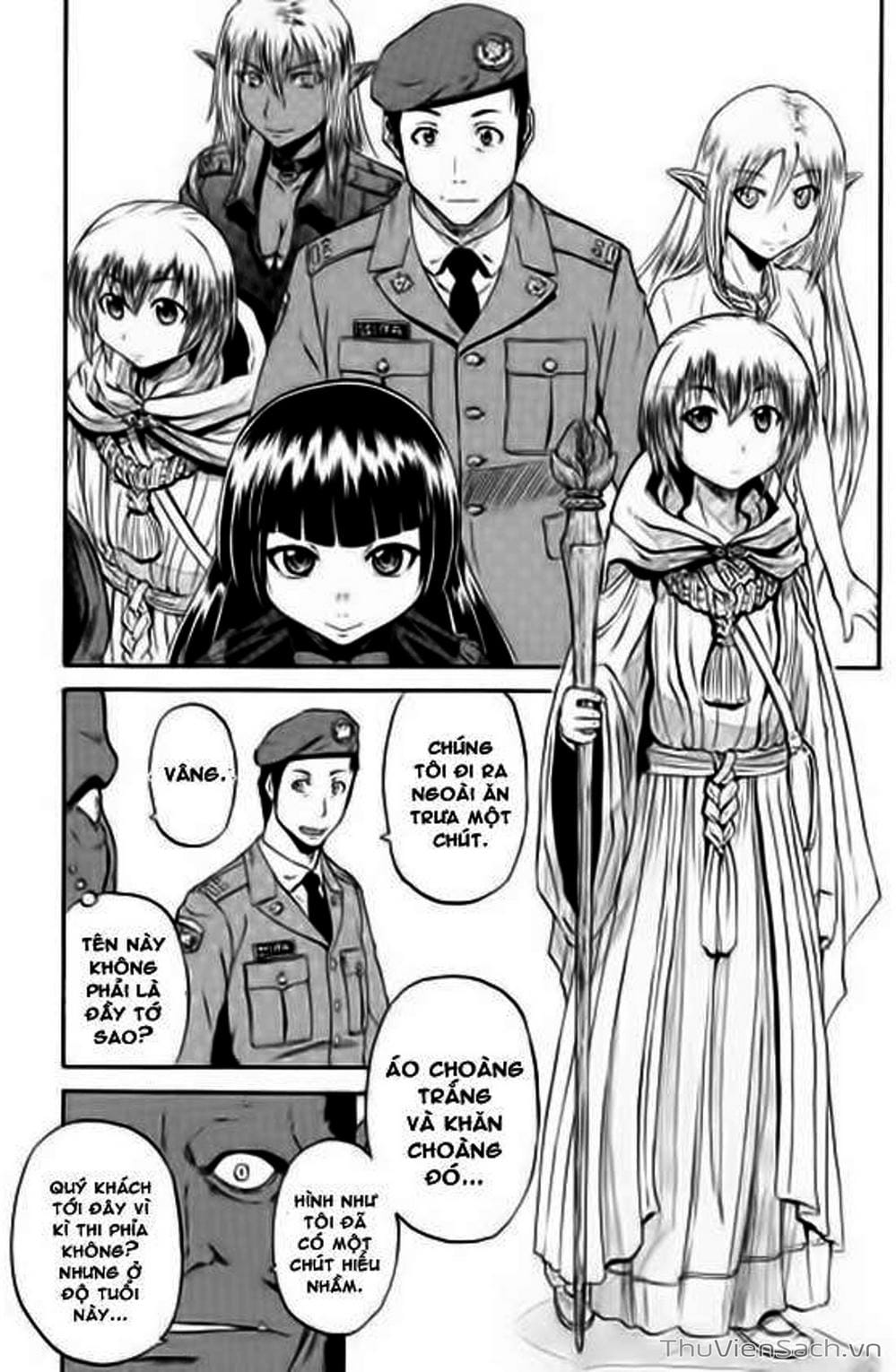 Truyện Tranh Phía Sau Cánh Cổng Bóng Tối Của Hư Không! trang 6