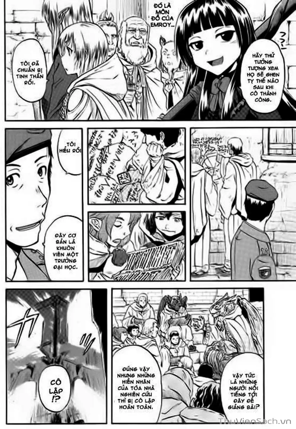 Truyện Tranh Phía Sau Cánh Cổng Bóng Tối Của Hư Không! trang 6