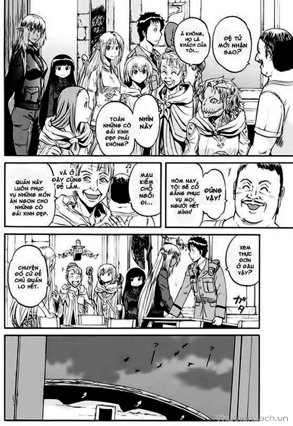 Truyện Tranh Phía Sau Cánh Cổng Bóng Tối Của Hư Không! trang 6