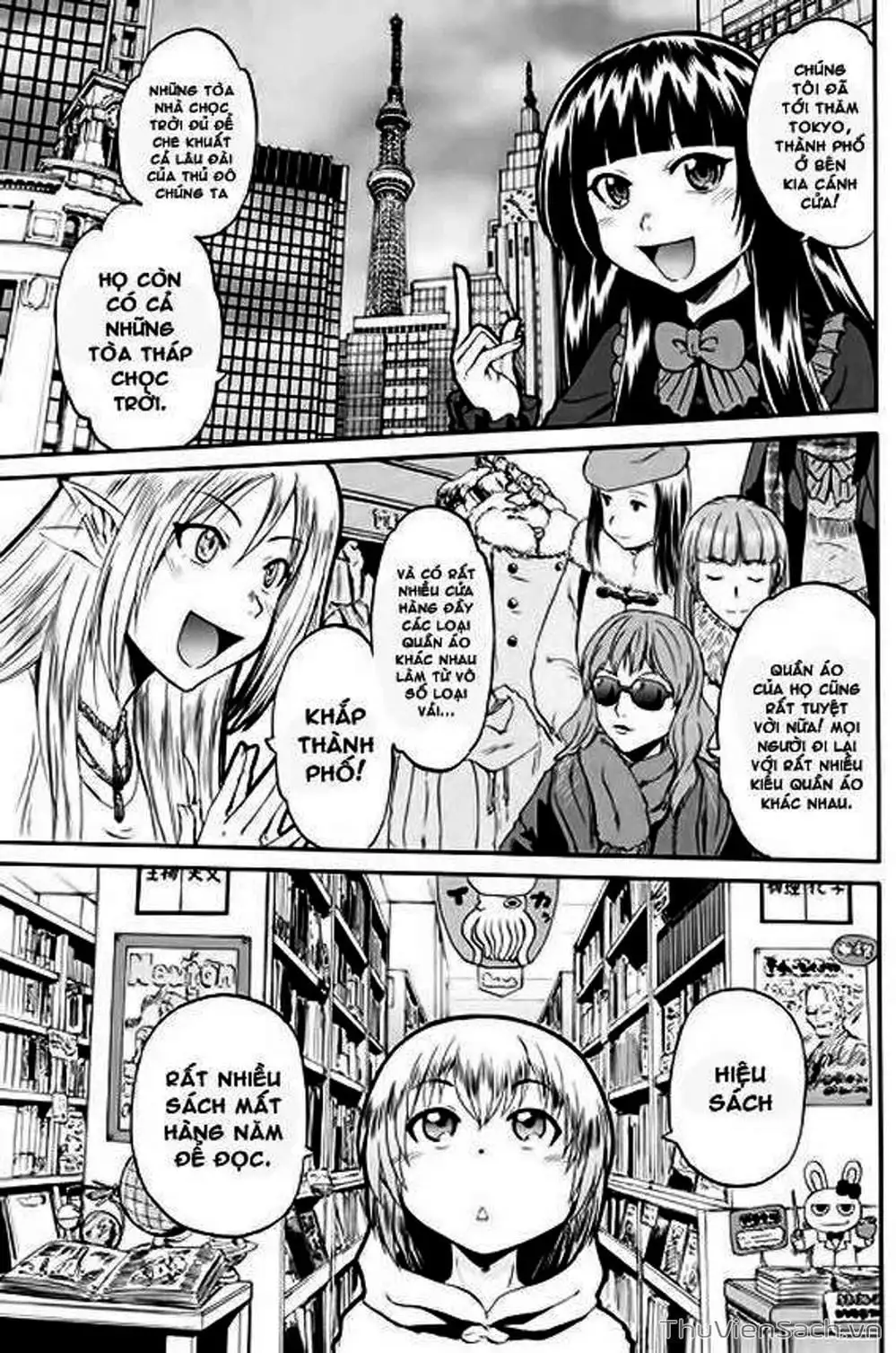 Truyện Tranh Phía Sau Cánh Cổng Bóng Tối Của Hư Không! trang 6