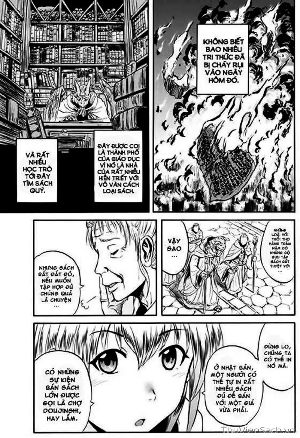 Truyện Tranh Phía Sau Cánh Cổng Bóng Tối Của Hư Không! trang 6