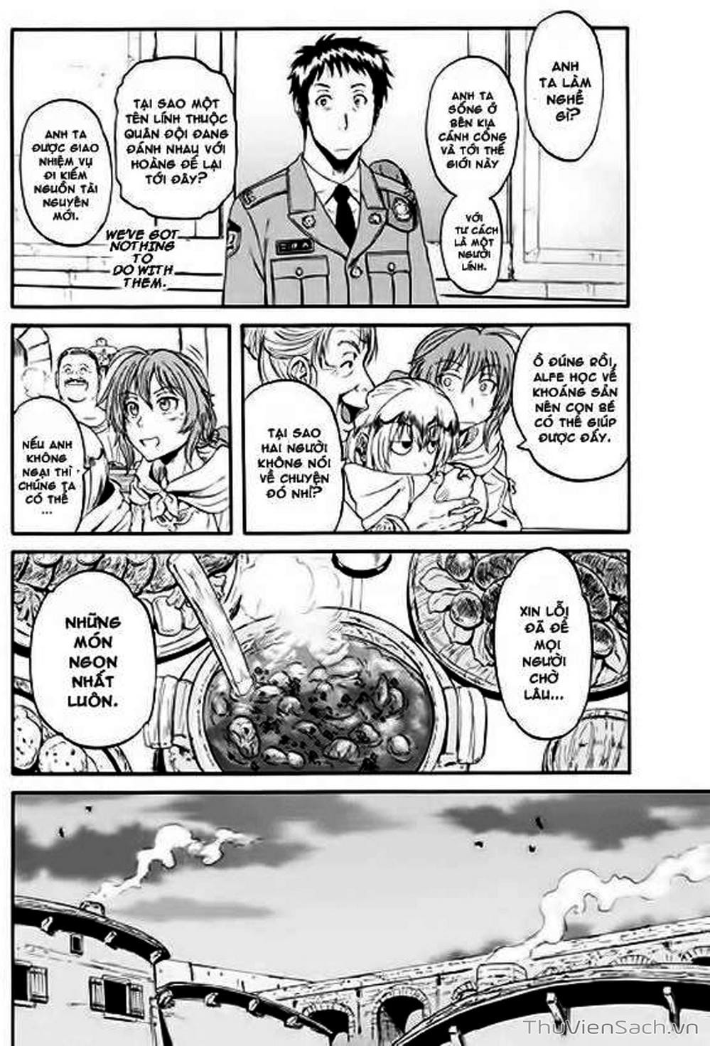 Truyện Tranh Phía Sau Cánh Cổng Bóng Tối Của Hư Không! trang 6