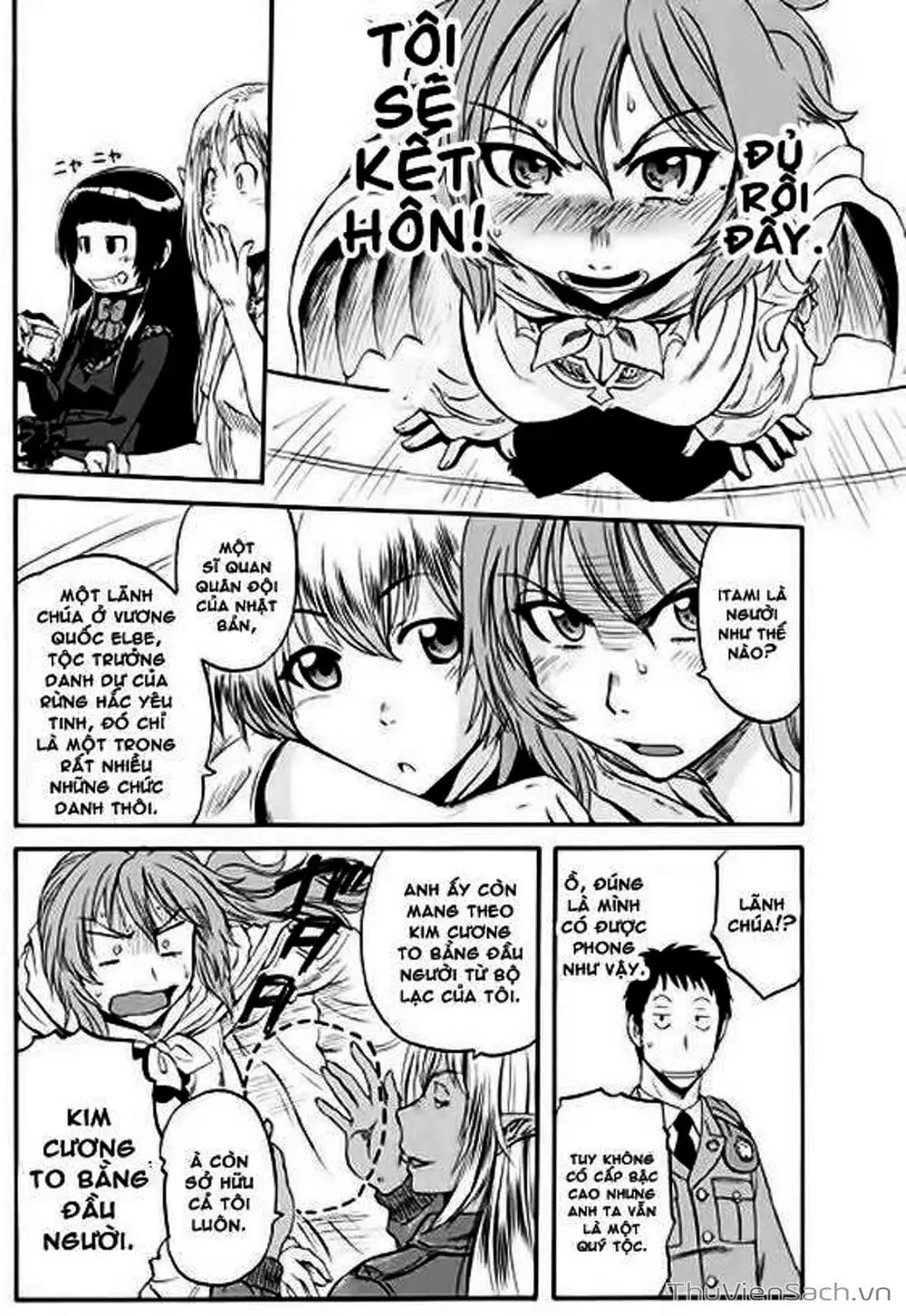 Truyện Tranh Phía Sau Cánh Cổng Bóng Tối Của Hư Không! trang 6