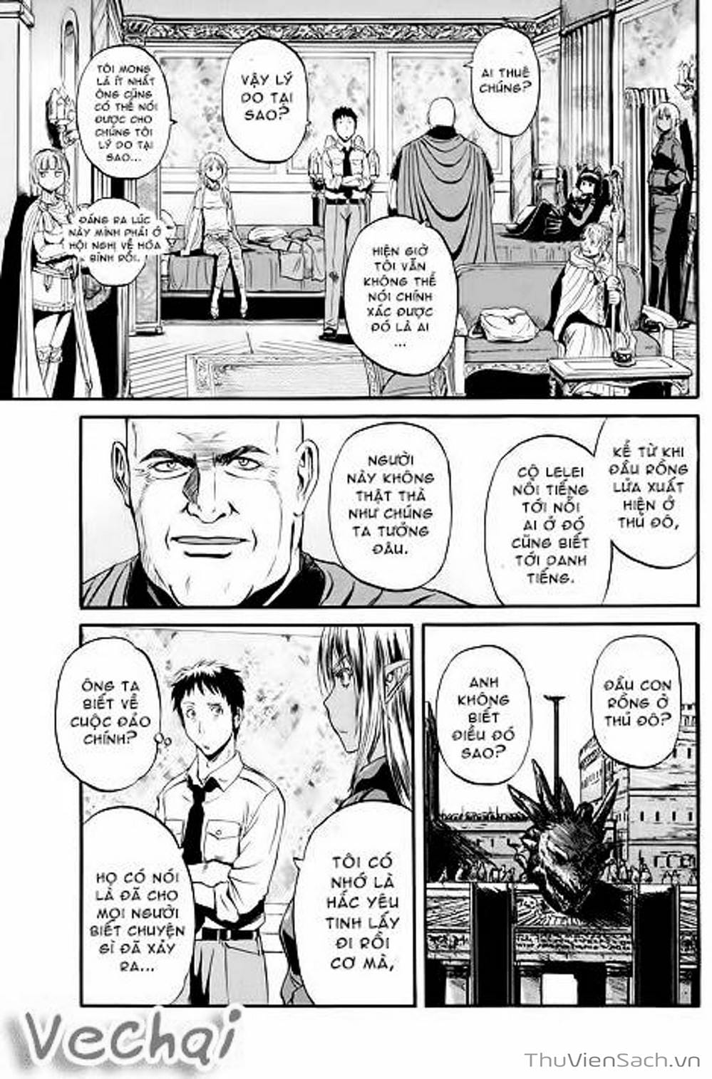 Truyện Tranh Phía Sau Cánh Cổng Bóng Tối Của Hư Không! trang 6