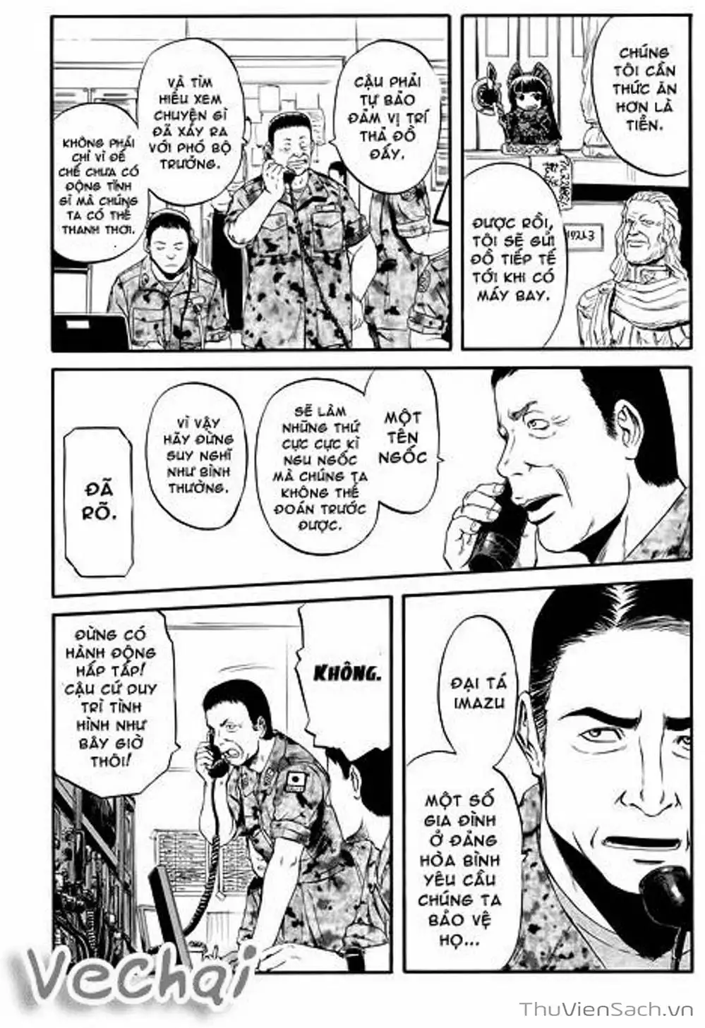 Truyện Tranh Phía Sau Cánh Cổng Bóng Tối Của Hư Không! trang 6