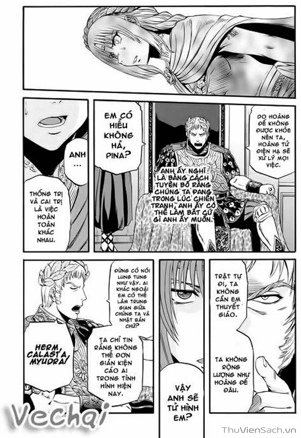 Truyện Tranh Phía Sau Cánh Cổng Bóng Tối Của Hư Không! trang 6