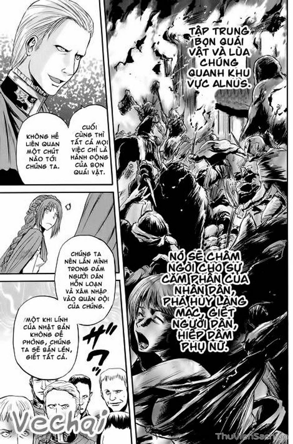 Truyện Tranh Phía Sau Cánh Cổng Bóng Tối Của Hư Không! trang 6