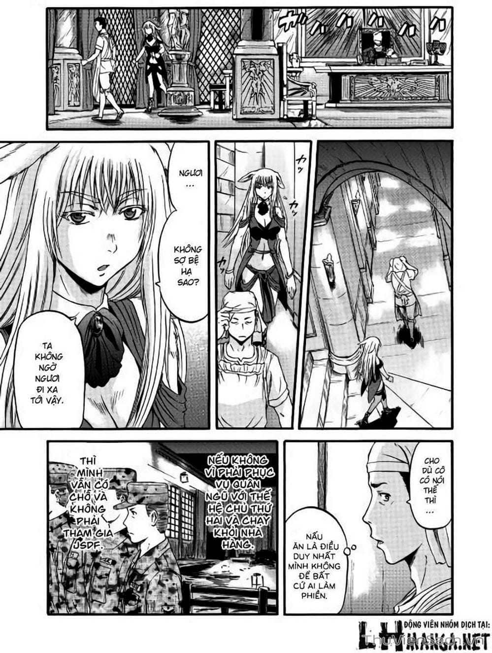 Truyện Tranh Phía Sau Cánh Cổng Bóng Tối Của Hư Không! trang 6