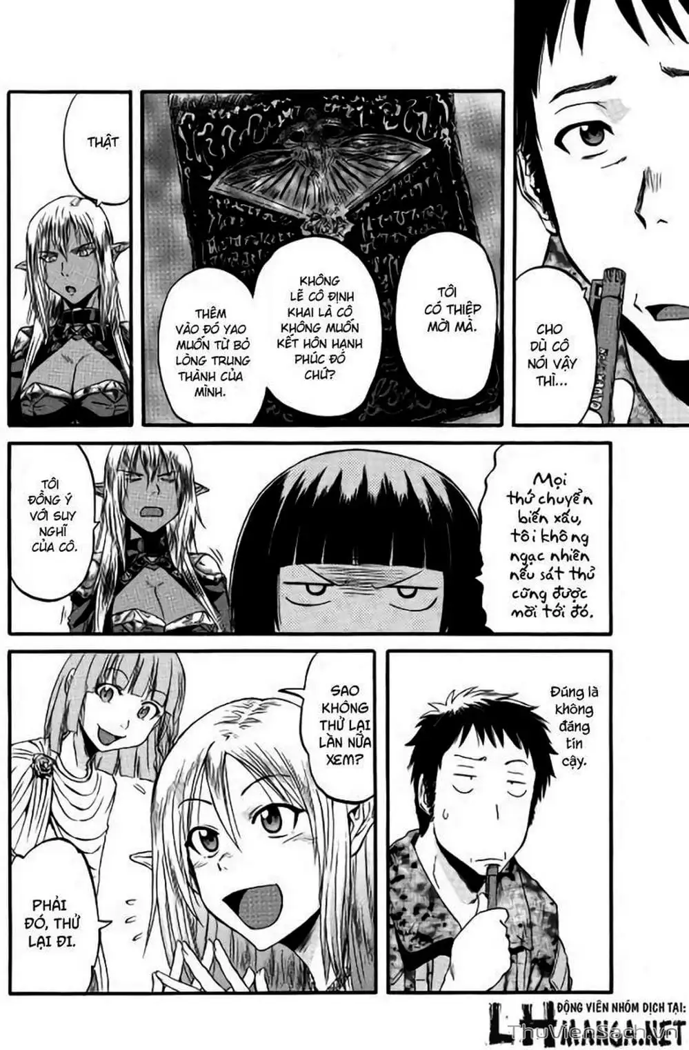 Truyện Tranh Phía Sau Cánh Cổng Bóng Tối Của Hư Không! trang 6