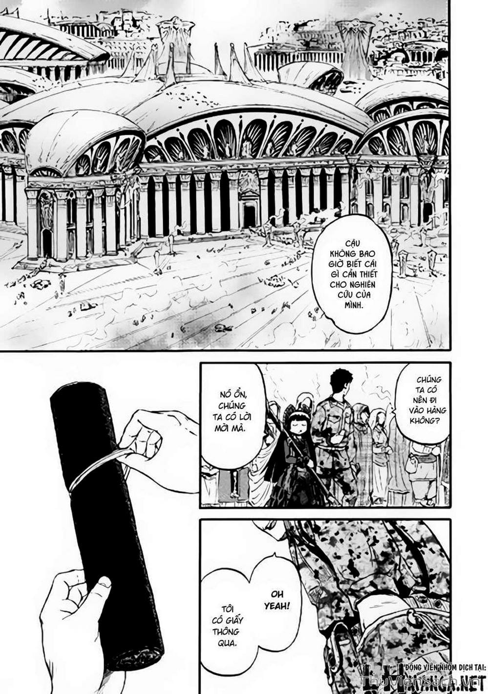 Truyện Tranh Phía Sau Cánh Cổng Bóng Tối Của Hư Không! trang 6