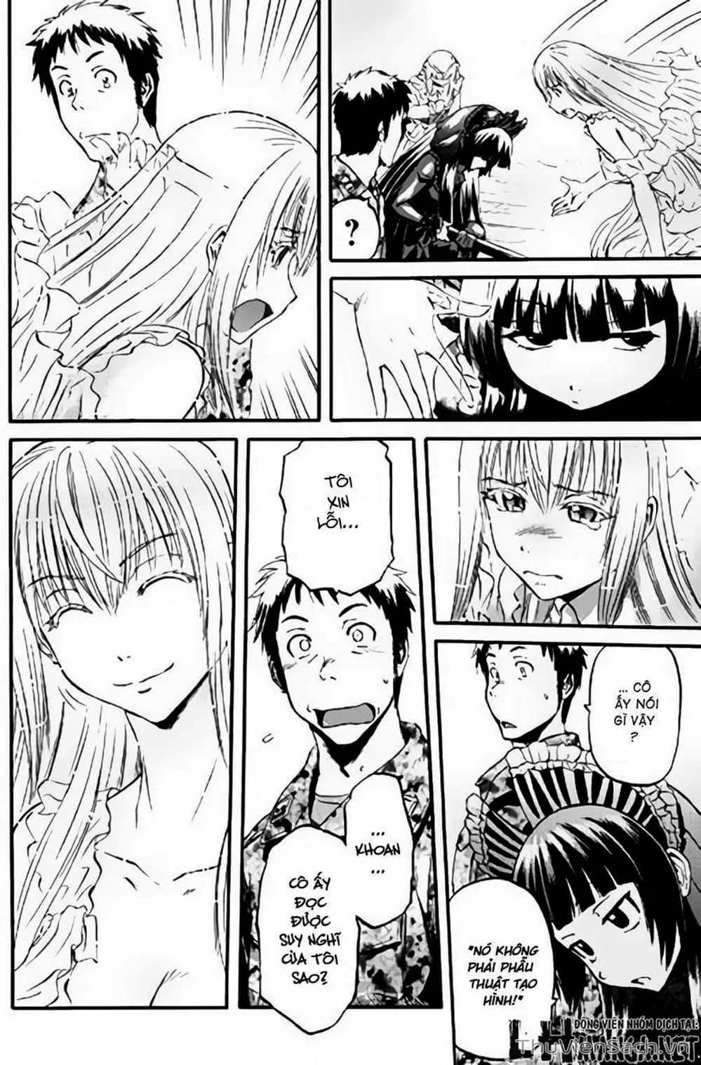Truyện Tranh Phía Sau Cánh Cổng Bóng Tối Của Hư Không! trang 6
