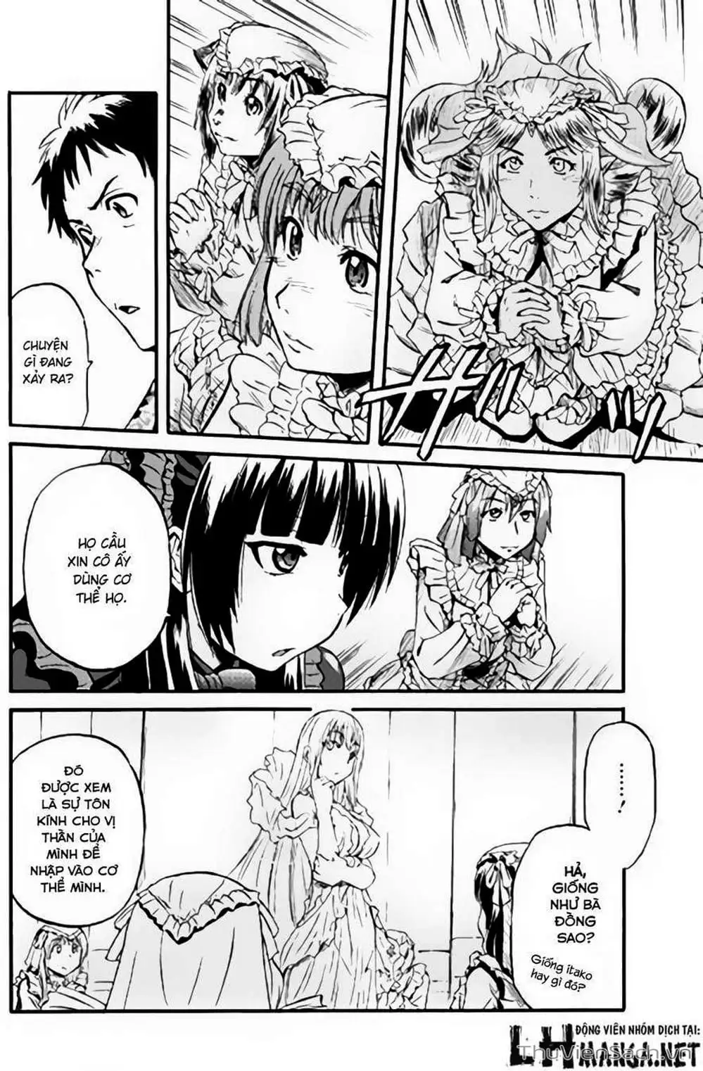 Truyện Tranh Phía Sau Cánh Cổng Bóng Tối Của Hư Không! trang 6