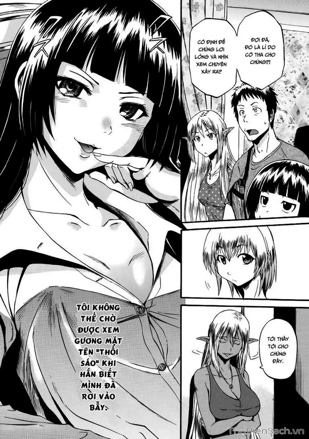 Truyện Tranh Phía Sau Cánh Cổng Bóng Tối Của Hư Không! trang 6