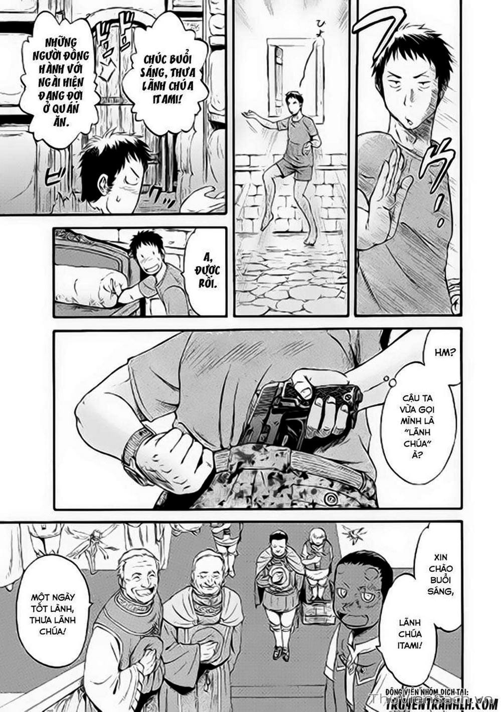 Truyện Tranh Phía Sau Cánh Cổng Bóng Tối Của Hư Không! trang 6