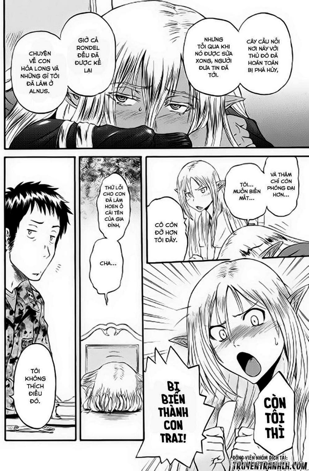 Truyện Tranh Phía Sau Cánh Cổng Bóng Tối Của Hư Không! trang 6