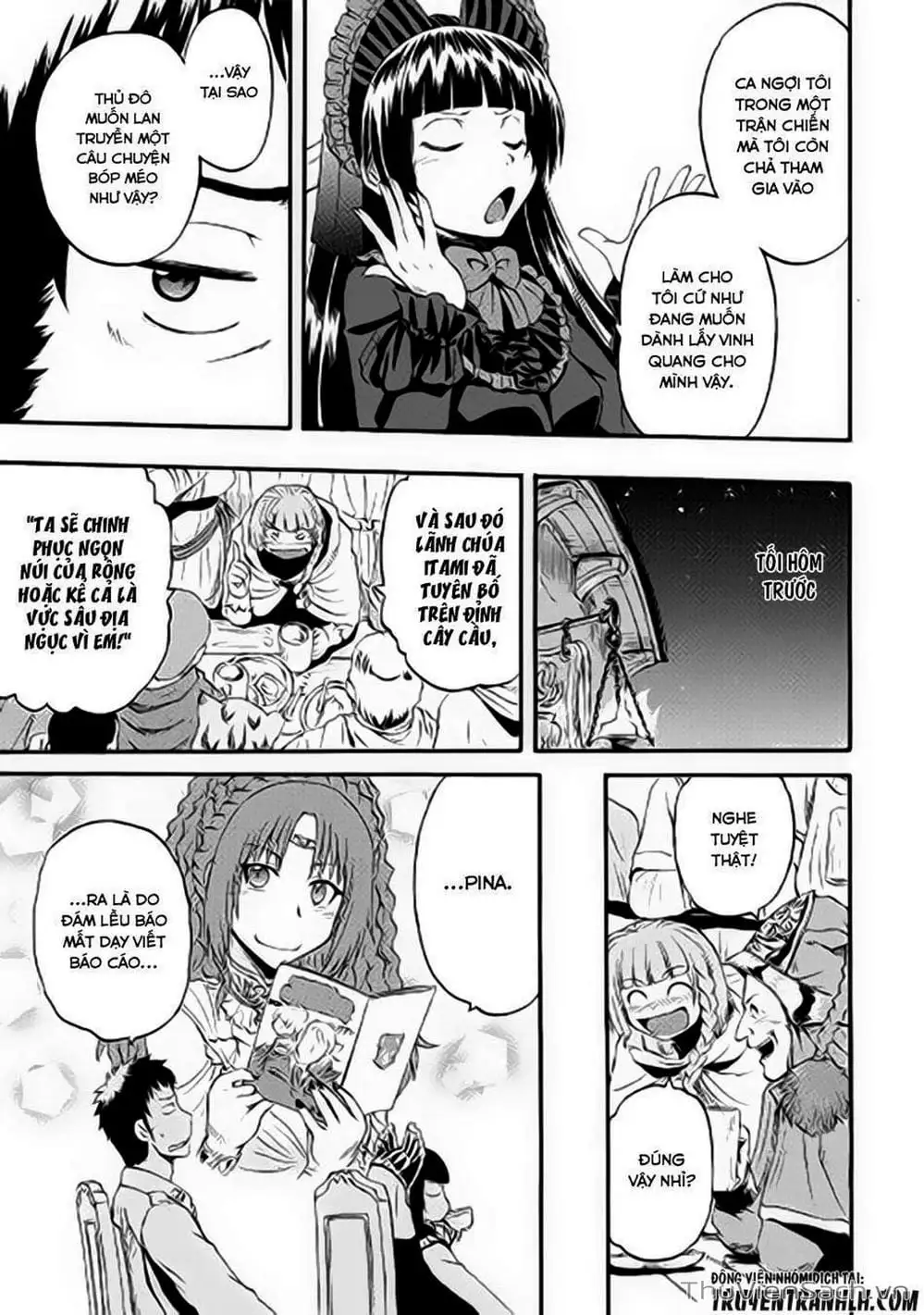 Truyện Tranh Phía Sau Cánh Cổng Bóng Tối Của Hư Không! trang 6