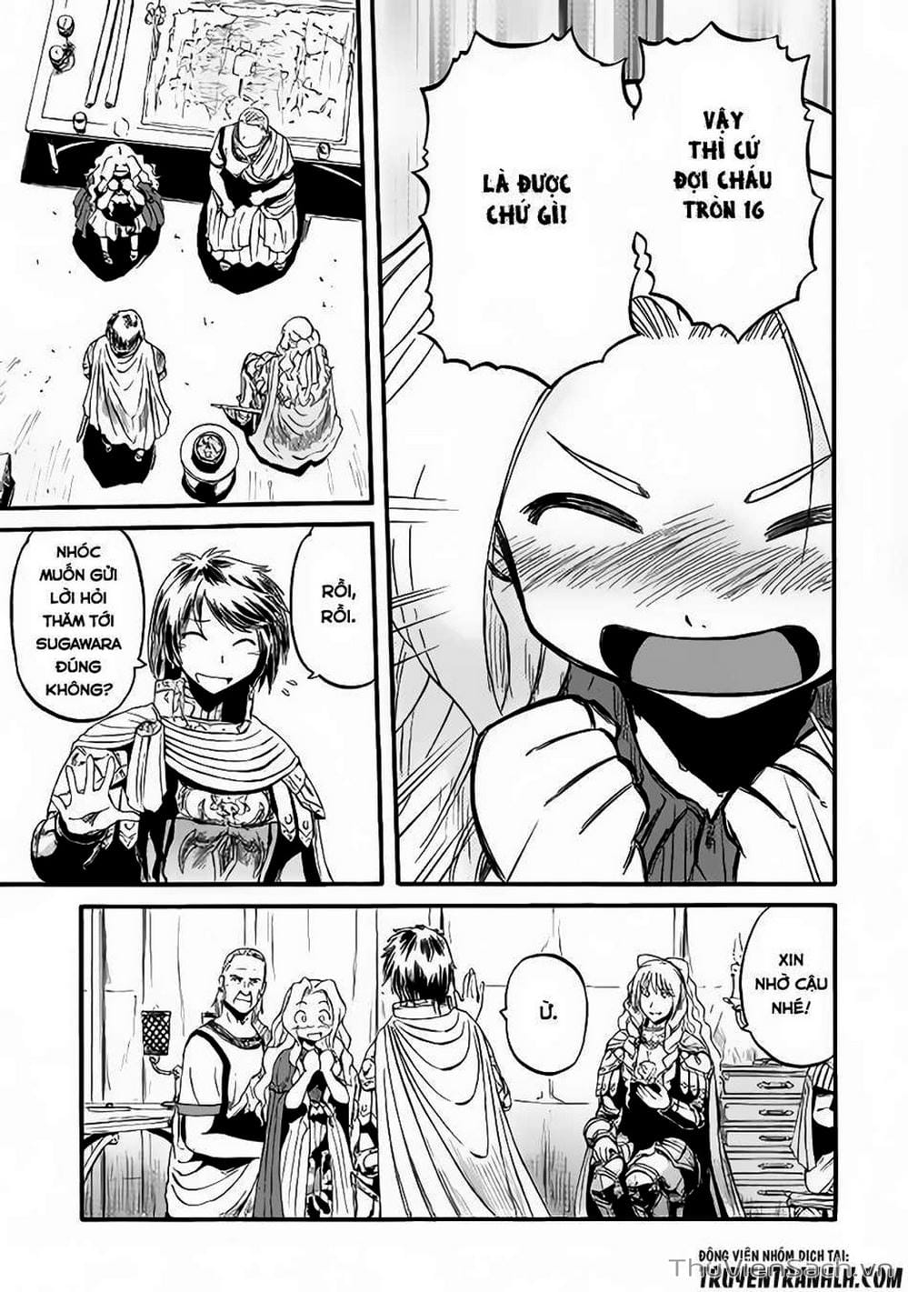 Truyện Tranh Phía Sau Cánh Cổng Bóng Tối Của Hư Không! trang 6