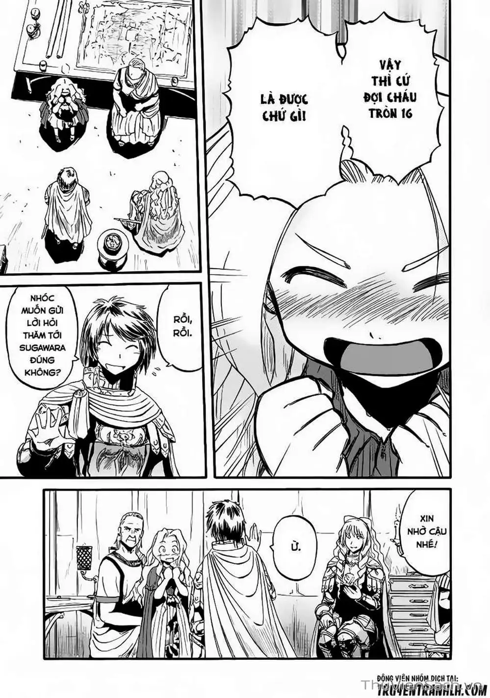 Truyện Tranh Phía Sau Cánh Cổng Bóng Tối Của Hư Không! trang 6