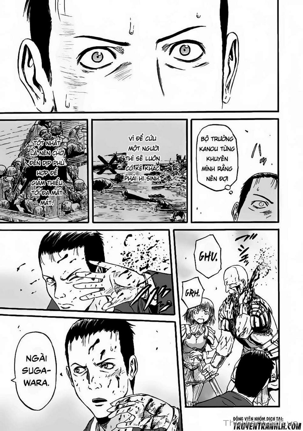 Truyện Tranh Phía Sau Cánh Cổng Bóng Tối Của Hư Không! trang 6