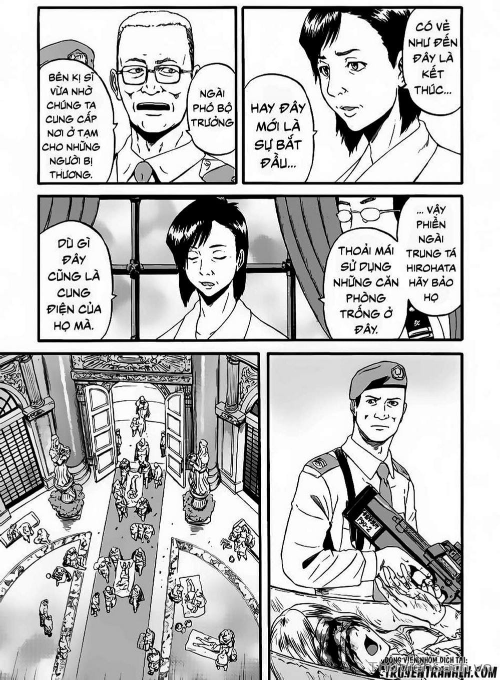 Truyện Tranh Phía Sau Cánh Cổng Bóng Tối Của Hư Không! trang 6