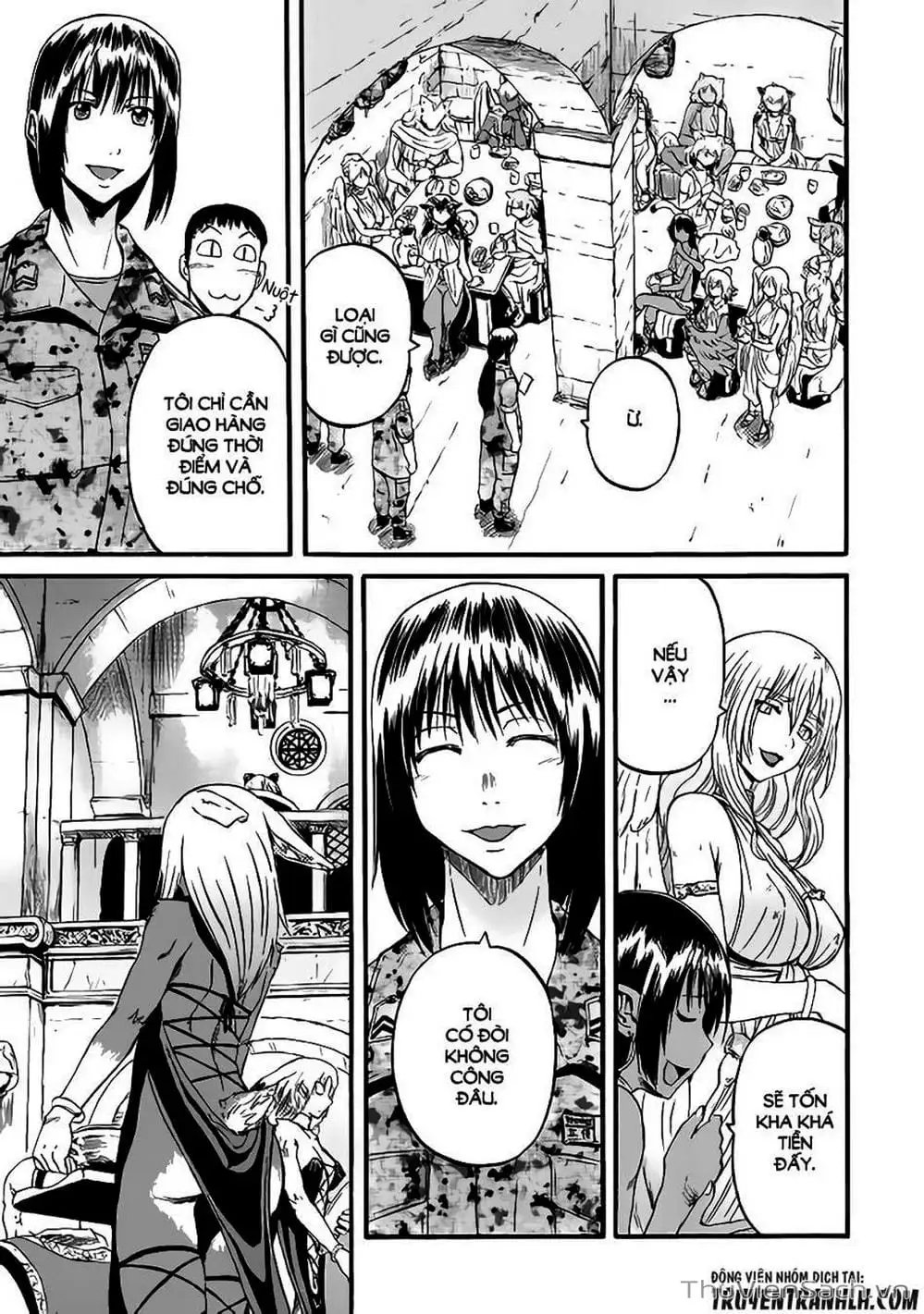 Truyện Tranh Phía Sau Cánh Cổng Bóng Tối Của Hư Không! trang 6