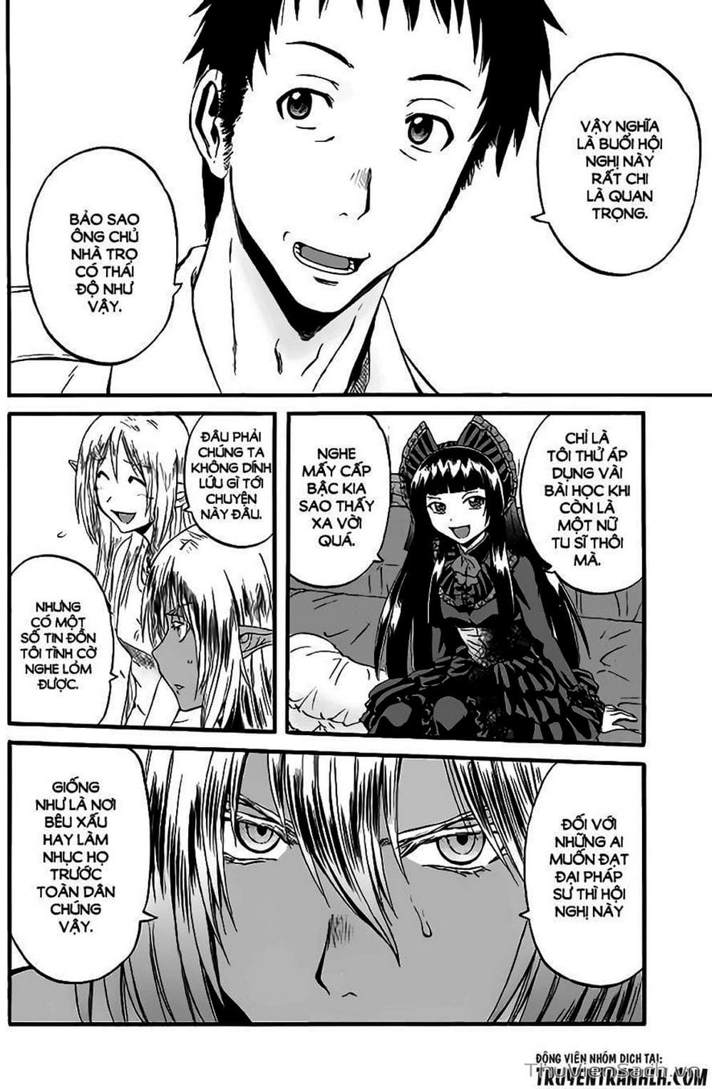 Truyện Tranh Phía Sau Cánh Cổng Bóng Tối Của Hư Không! trang 6