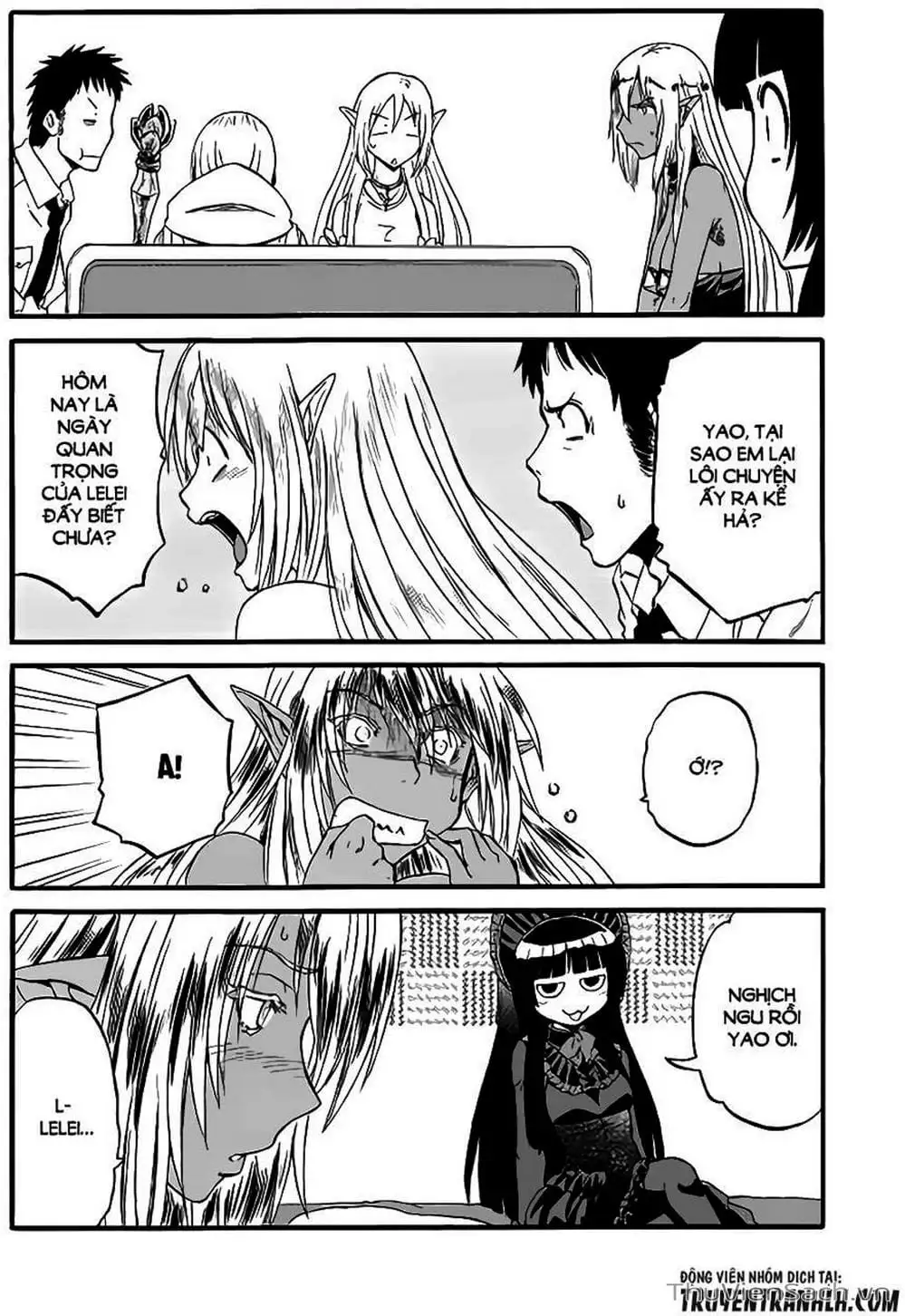 Truyện Tranh Phía Sau Cánh Cổng Bóng Tối Của Hư Không! trang 6